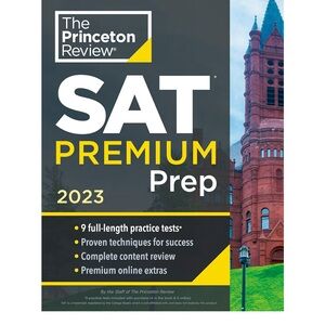 The Princeton Review SAT Premium Prep 2023 Textbook